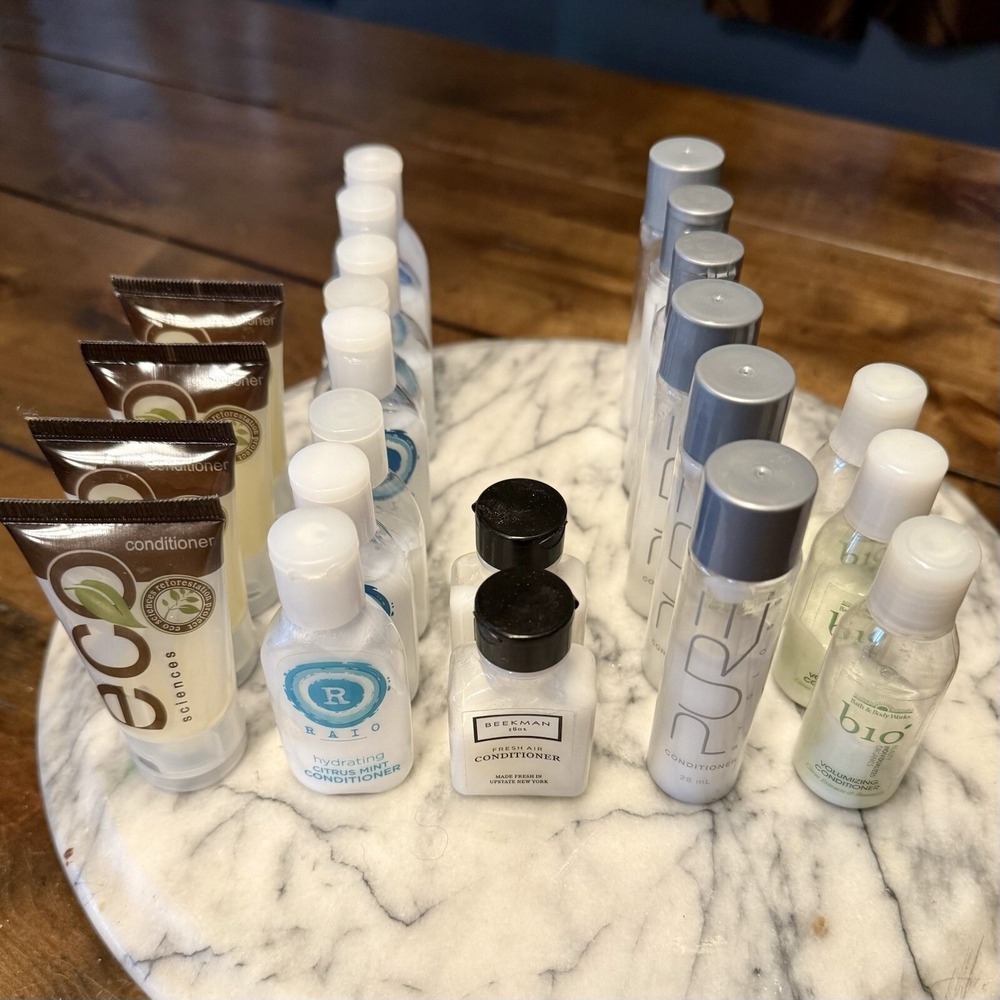 23 Piece‎ LOT Assorted Deluxe Travel Hair Conditioner Bath Body Works Bio